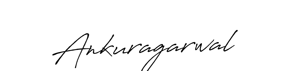 Design your own signature with our free online signature maker. With this signature software, you can create a handwritten (Antro_Vectra_Bolder) signature for name Ankuragarwal. Ankuragarwal signature style 7 images and pictures png
