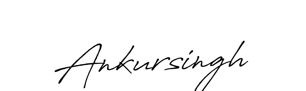 Similarly Antro_Vectra_Bolder is the best handwritten signature design. Signature creator online .You can use it as an online autograph creator for name Ankursingh. Ankursingh signature style 7 images and pictures png