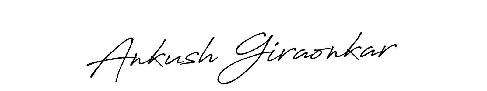 Here are the top 10 professional signature styles for the name Ankush Giraonkar. These are the best autograph styles you can use for your name. Ankush Giraonkar signature style 7 images and pictures png