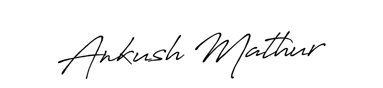 It looks lik you need a new signature style for name Ankush Mathur. Design unique handwritten (Antro_Vectra_Bolder) signature with our free signature maker in just a few clicks. Ankush Mathur signature style 7 images and pictures png