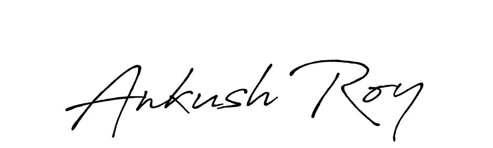 The best way (Antro_Vectra_Bolder) to make a short signature is to pick only two or three words in your name. The name Ankush Roy include a total of six letters. For converting this name. Ankush Roy signature style 7 images and pictures png