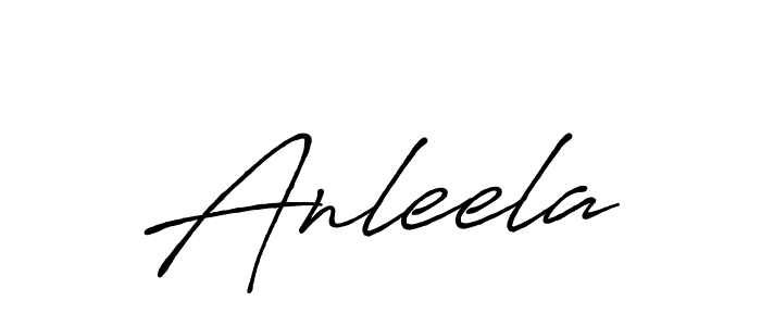 Similarly Antro_Vectra_Bolder is the best handwritten signature design. Signature creator online .You can use it as an online autograph creator for name Anleela. Anleela signature style 7 images and pictures png