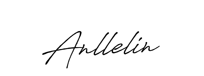 Also we have Anllelin name is the best signature style. Create professional handwritten signature collection using Antro_Vectra_Bolder autograph style. Anllelin signature style 7 images and pictures png