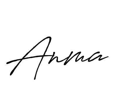 It looks lik you need a new signature style for name Anma. Design unique handwritten (Antro_Vectra_Bolder) signature with our free signature maker in just a few clicks. Anma signature style 7 images and pictures png