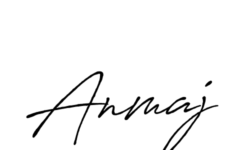 Anmaj stylish signature style. Best Handwritten Sign (Antro_Vectra_Bolder) for my name. Handwritten Signature Collection Ideas for my name Anmaj. Anmaj signature style 7 images and pictures png