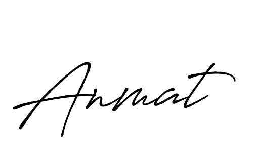 Use a signature maker to create a handwritten signature online. With this signature software, you can design (Antro_Vectra_Bolder) your own signature for name Anmat. Anmat signature style 7 images and pictures png