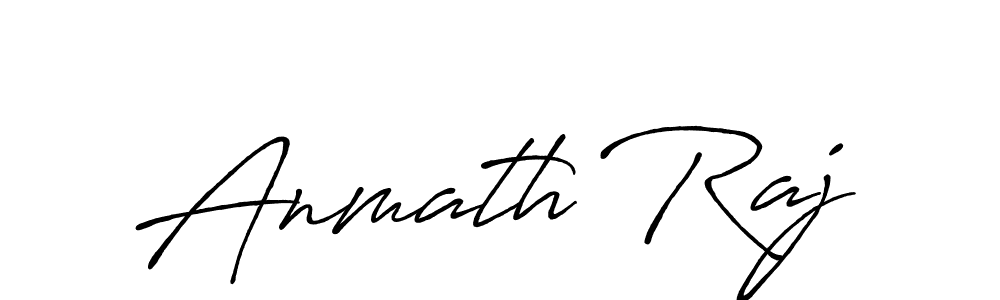 Make a beautiful signature design for name Anmath Raj. Use this online signature maker to create a handwritten signature for free. Anmath Raj signature style 7 images and pictures png