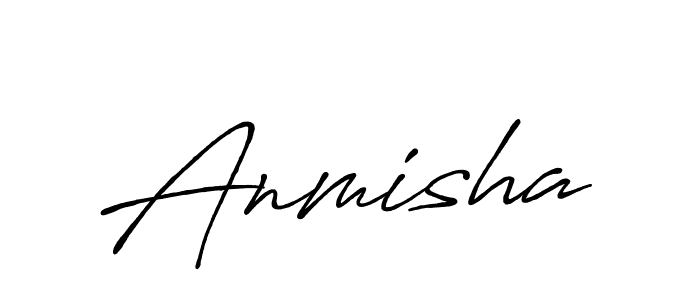 Make a beautiful signature design for name Anmisha. Use this online signature maker to create a handwritten signature for free. Anmisha signature style 7 images and pictures png