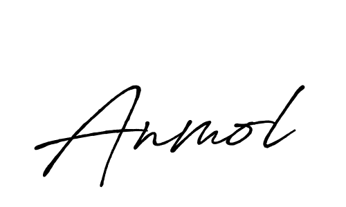 Also we have Anmol name is the best signature style. Create professional handwritten signature collection using Antro_Vectra_Bolder autograph style. Anmol signature style 7 images and pictures png