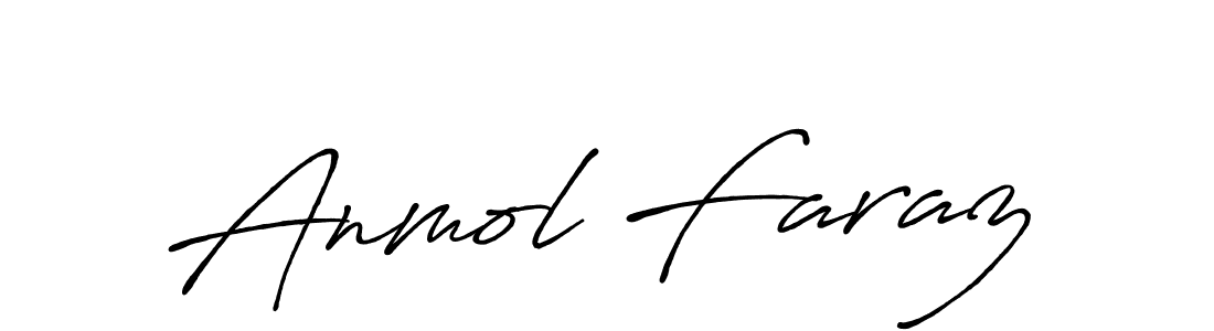 The best way (Antro_Vectra_Bolder) to make a short signature is to pick only two or three words in your name. The name Anmol Faraz include a total of six letters. For converting this name. Anmol Faraz signature style 7 images and pictures png
