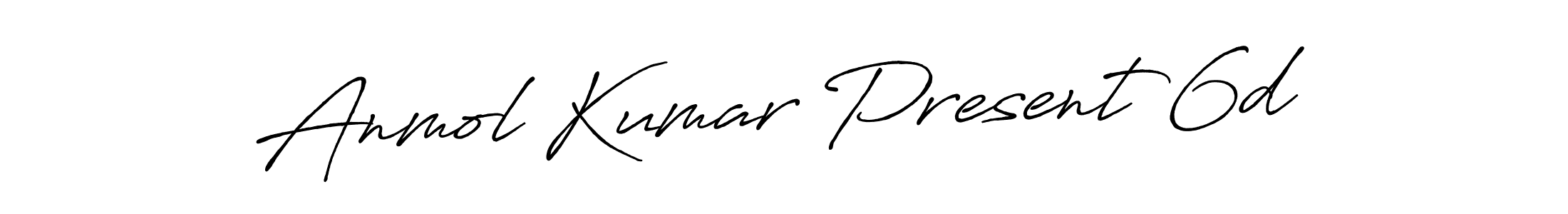Make a beautiful signature design for name Anmol Kumar Present 6d. Use this online signature maker to create a handwritten signature for free. Anmol Kumar Present 6d signature style 7 images and pictures png