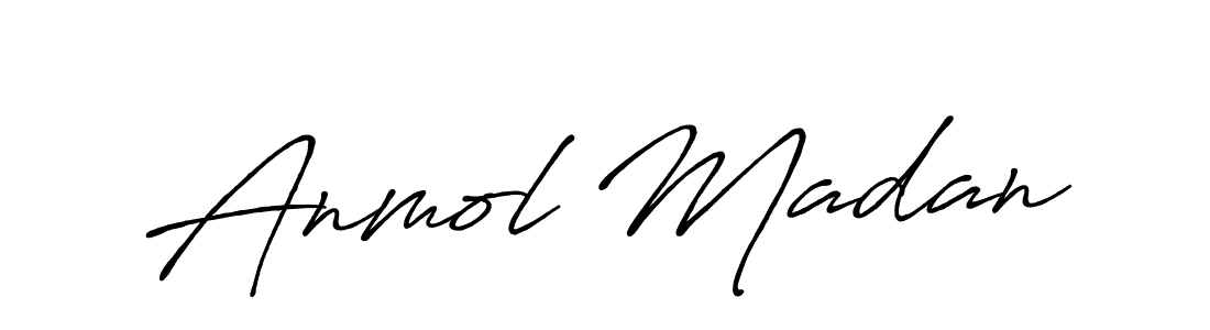 How to Draw Anmol Madan signature style? Antro_Vectra_Bolder is a latest design signature styles for name Anmol Madan. Anmol Madan signature style 7 images and pictures png