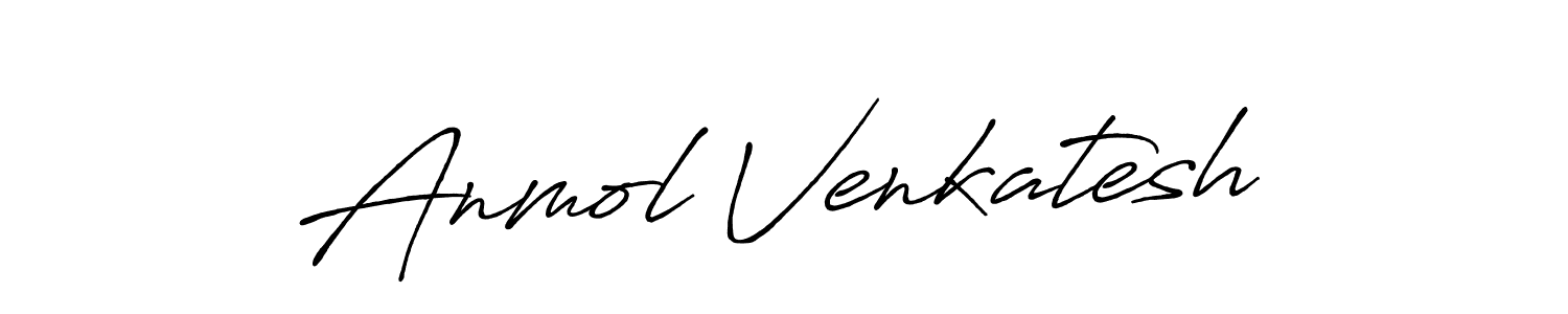 Design your own signature with our free online signature maker. With this signature software, you can create a handwritten (Antro_Vectra_Bolder) signature for name Anmol Venkatesh. Anmol Venkatesh signature style 7 images and pictures png