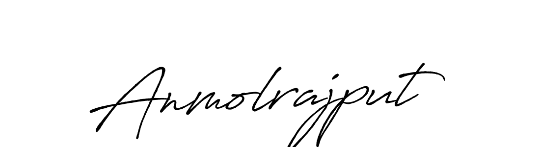 Use a signature maker to create a handwritten signature online. With this signature software, you can design (Antro_Vectra_Bolder) your own signature for name Anmolrajput. Anmolrajput signature style 7 images and pictures png