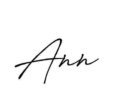 The best way (Antro_Vectra_Bolder) to make a short signature is to pick only two or three words in your name. The name Ann  include a total of six letters. For converting this name. Ann  signature style 7 images and pictures png