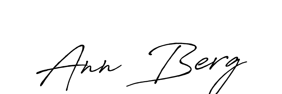 Best and Professional Signature Style for Ann  Berg. Antro_Vectra_Bolder Best Signature Style Collection. Ann  Berg signature style 7 images and pictures png