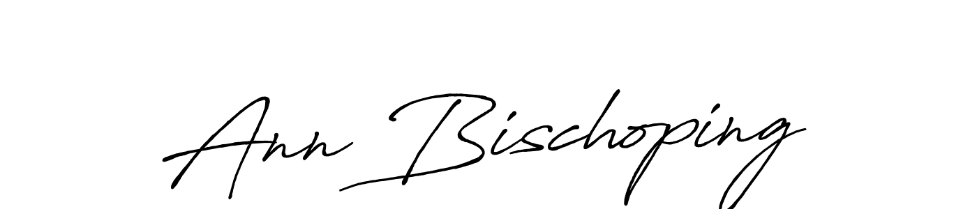 The best way (Antro_Vectra_Bolder) to make a short signature is to pick only two or three words in your name. The name Ann Bischoping include a total of six letters. For converting this name. Ann Bischoping signature style 7 images and pictures png