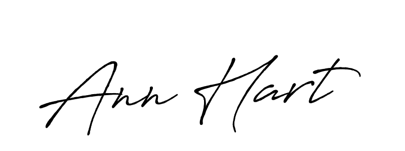 Create a beautiful signature design for name Ann Hart. With this signature (Antro_Vectra_Bolder) fonts, you can make a handwritten signature for free. Ann Hart signature style 7 images and pictures png