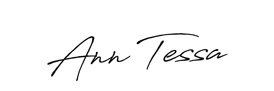 Make a short Ann Tessa signature style. Manage your documents anywhere anytime using Antro_Vectra_Bolder. Create and add eSignatures, submit forms, share and send files easily. Ann Tessa signature style 7 images and pictures png