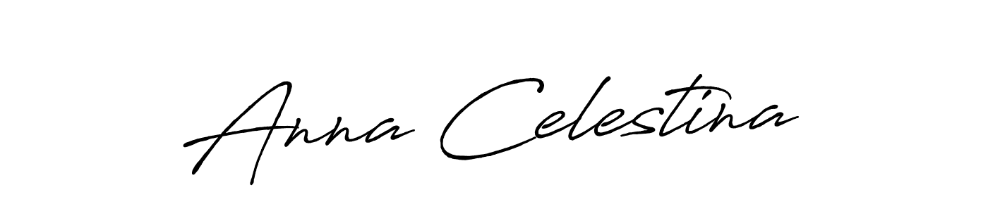 Make a short Anna Celestina signature style. Manage your documents anywhere anytime using Antro_Vectra_Bolder. Create and add eSignatures, submit forms, share and send files easily. Anna Celestina signature style 7 images and pictures png
