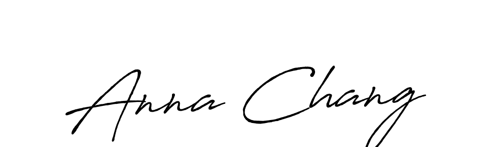 if you are searching for the best signature style for your name Anna Chang. so please give up your signature search. here we have designed multiple signature styles  using Antro_Vectra_Bolder. Anna Chang signature style 7 images and pictures png