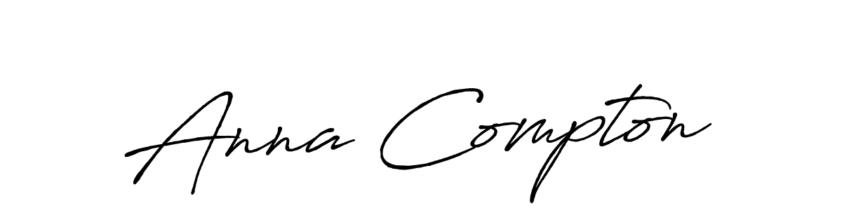 Also we have Anna Compton name is the best signature style. Create professional handwritten signature collection using Antro_Vectra_Bolder autograph style. Anna Compton signature style 7 images and pictures png