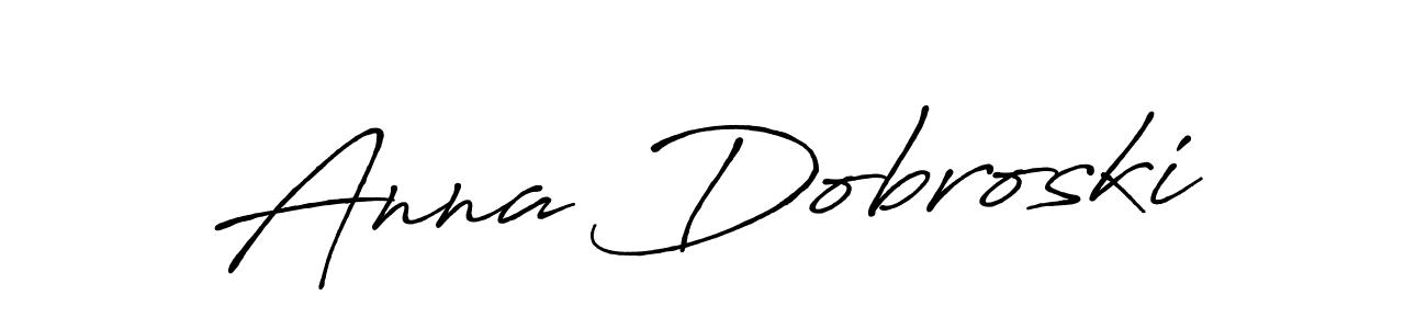 Check out images of Autograph of Anna Dobroski name. Actor Anna Dobroski Signature Style. Antro_Vectra_Bolder is a professional sign style online. Anna Dobroski signature style 7 images and pictures png