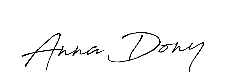 Also we have Anna Dony name is the best signature style. Create professional handwritten signature collection using Antro_Vectra_Bolder autograph style. Anna Dony signature style 7 images and pictures png