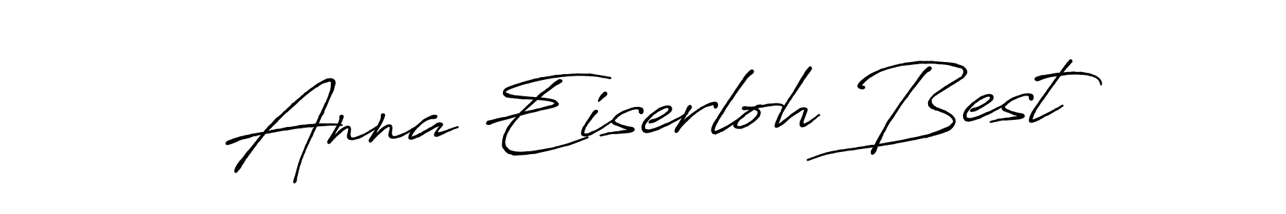Create a beautiful signature design for name Anna Eiserloh Best. With this signature (Antro_Vectra_Bolder) fonts, you can make a handwritten signature for free. Anna Eiserloh Best signature style 7 images and pictures png