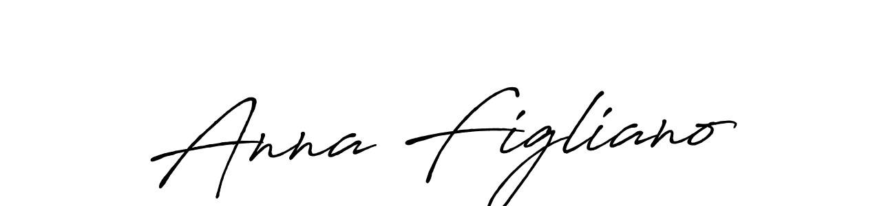 Anna Figliano stylish signature style. Best Handwritten Sign (Antro_Vectra_Bolder) for my name. Handwritten Signature Collection Ideas for my name Anna Figliano. Anna Figliano signature style 7 images and pictures png