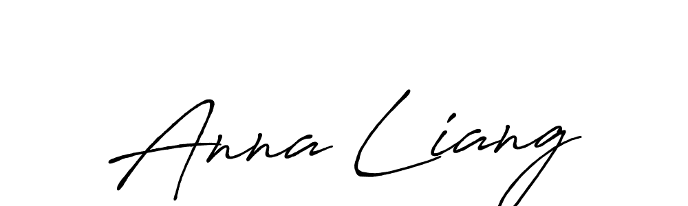 Also You can easily find your signature by using the search form. We will create Anna Liang name handwritten signature images for you free of cost using Antro_Vectra_Bolder sign style. Anna Liang signature style 7 images and pictures png