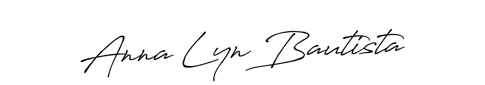 Use a signature maker to create a handwritten signature online. With this signature software, you can design (Antro_Vectra_Bolder) your own signature for name Anna Lyn Bautista. Anna Lyn Bautista signature style 7 images and pictures png