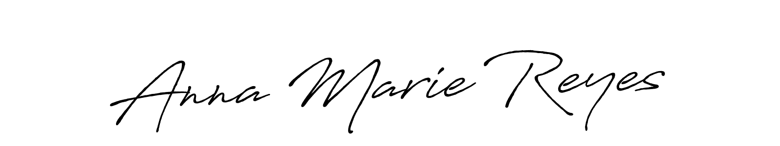 You can use this online signature creator to create a handwritten signature for the name Anna Marie Reyes. This is the best online autograph maker. Anna Marie Reyes signature style 7 images and pictures png