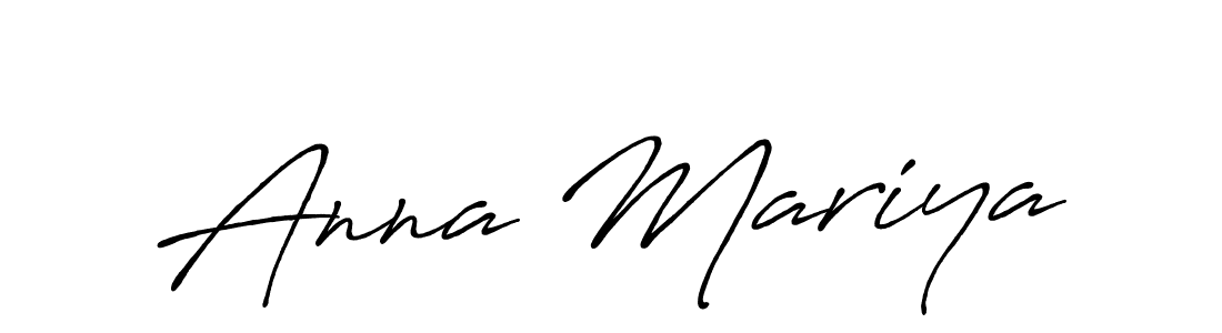 Make a short Anna Mariya signature style. Manage your documents anywhere anytime using Antro_Vectra_Bolder. Create and add eSignatures, submit forms, share and send files easily. Anna Mariya signature style 7 images and pictures png