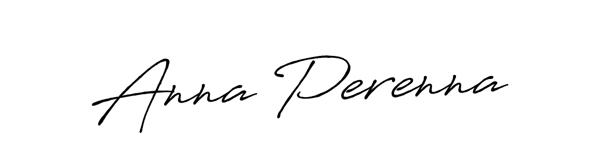 Anna Perenna stylish signature style. Best Handwritten Sign (Antro_Vectra_Bolder) for my name. Handwritten Signature Collection Ideas for my name Anna Perenna. Anna Perenna signature style 7 images and pictures png