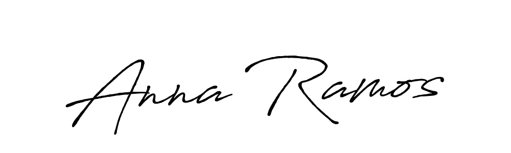 Use a signature maker to create a handwritten signature online. With this signature software, you can design (Antro_Vectra_Bolder) your own signature for name Anna Ramos. Anna Ramos signature style 7 images and pictures png