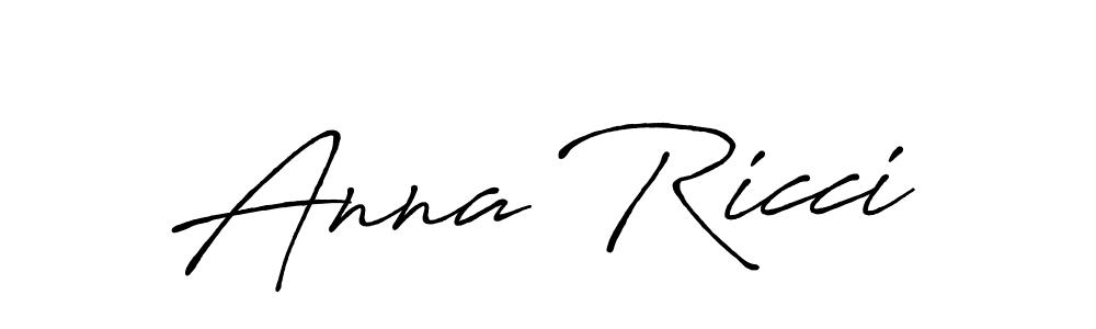 You can use this online signature creator to create a handwritten signature for the name Anna Ricci. This is the best online autograph maker. Anna Ricci signature style 7 images and pictures png