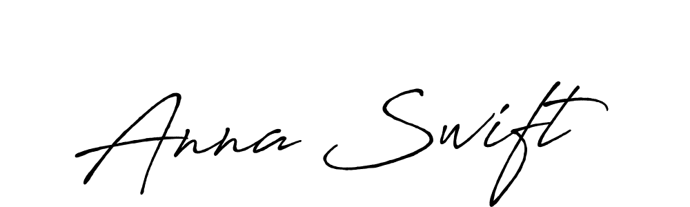 Make a short Anna Swift signature style. Manage your documents anywhere anytime using Antro_Vectra_Bolder. Create and add eSignatures, submit forms, share and send files easily. Anna Swift signature style 7 images and pictures png