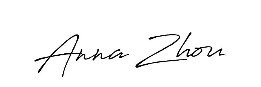 It looks lik you need a new signature style for name Anna Zhou. Design unique handwritten (Antro_Vectra_Bolder) signature with our free signature maker in just a few clicks. Anna Zhou signature style 7 images and pictures png