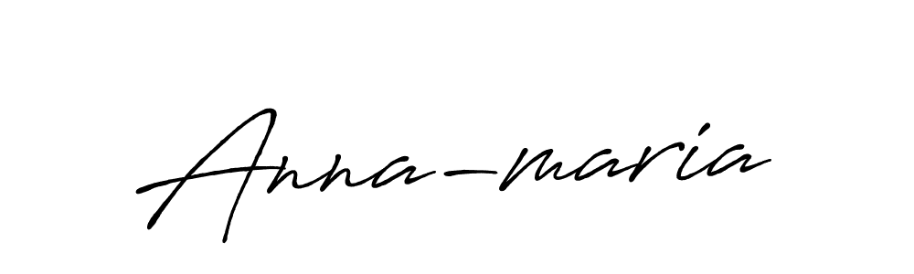 How to Draw Anna-maria signature style? Antro_Vectra_Bolder is a latest design signature styles for name Anna-maria. Anna-maria signature style 7 images and pictures png