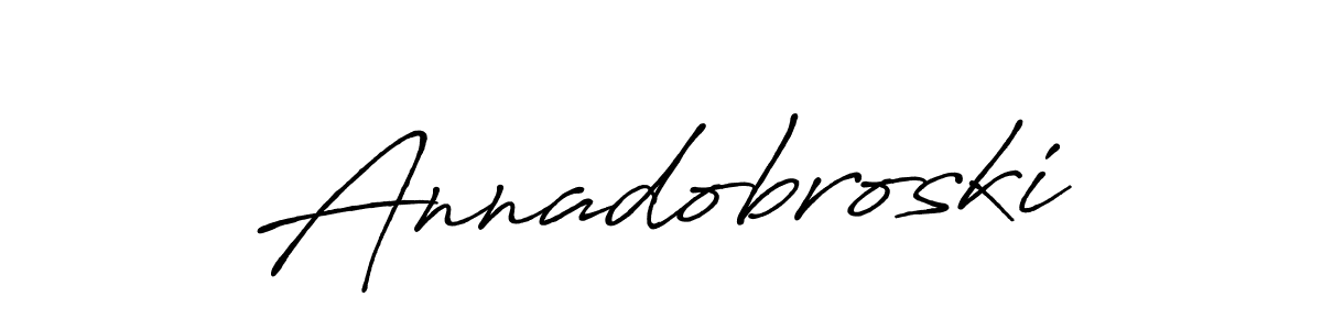 How to make Annadobroski signature? Antro_Vectra_Bolder is a professional autograph style. Create handwritten signature for Annadobroski name. Annadobroski signature style 7 images and pictures png