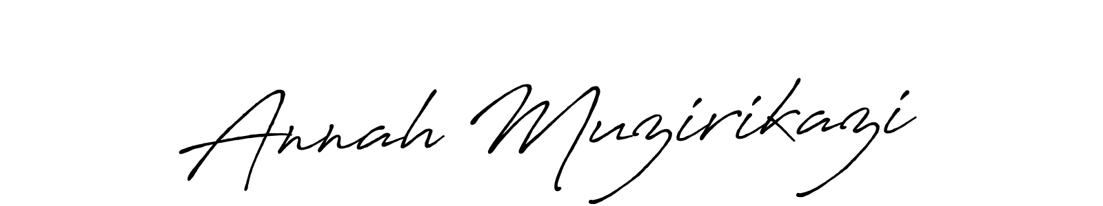if you are searching for the best signature style for your name Annah Muzirikazi. so please give up your signature search. here we have designed multiple signature styles  using Antro_Vectra_Bolder. Annah Muzirikazi signature style 7 images and pictures png