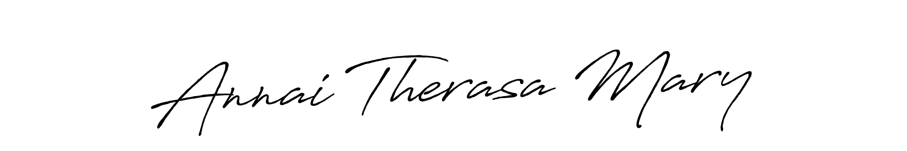 Make a beautiful signature design for name Annai Therasa Mary. With this signature (Antro_Vectra_Bolder) style, you can create a handwritten signature for free. Annai Therasa Mary signature style 7 images and pictures png