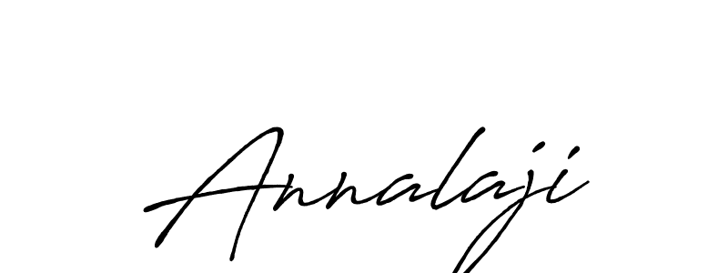 How to make Annalaji name signature. Use Antro_Vectra_Bolder style for creating short signs online. This is the latest handwritten sign. Annalaji signature style 7 images and pictures png