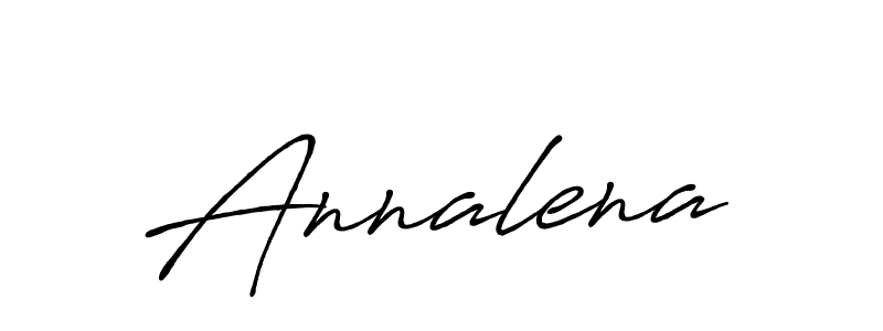 Annalena stylish signature style. Best Handwritten Sign (Antro_Vectra_Bolder) for my name. Handwritten Signature Collection Ideas for my name Annalena. Annalena signature style 7 images and pictures png