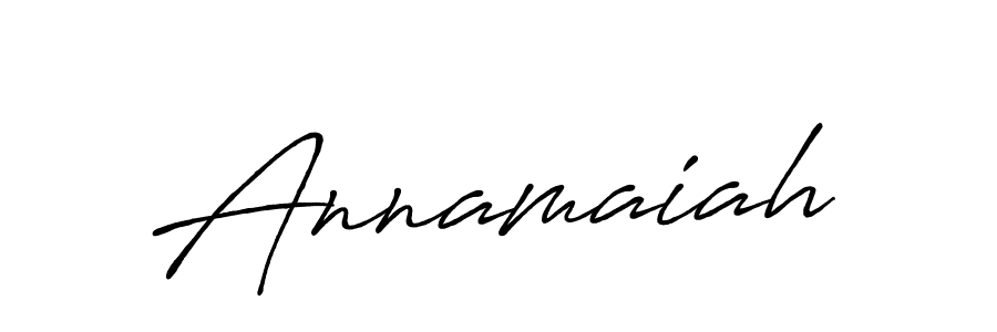 Annamaiah stylish signature style. Best Handwritten Sign (Antro_Vectra_Bolder) for my name. Handwritten Signature Collection Ideas for my name Annamaiah. Annamaiah signature style 7 images and pictures png