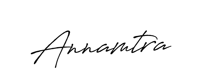 Create a beautiful signature design for name Annamtra. With this signature (Antro_Vectra_Bolder) fonts, you can make a handwritten signature for free. Annamtra signature style 7 images and pictures png