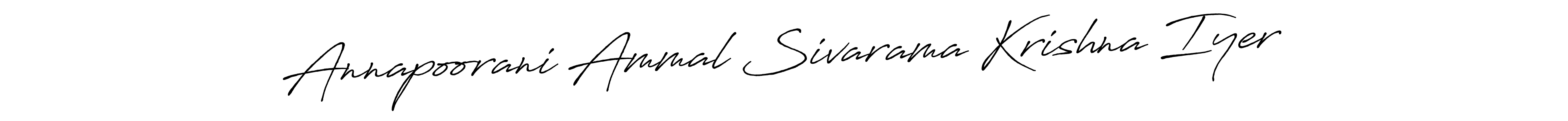 How to Draw Annapoorani Ammal Sivarama Krishna Iyer signature style? Antro_Vectra_Bolder is a latest design signature styles for name Annapoorani Ammal Sivarama Krishna Iyer. Annapoorani Ammal Sivarama Krishna Iyer signature style 7 images and pictures png