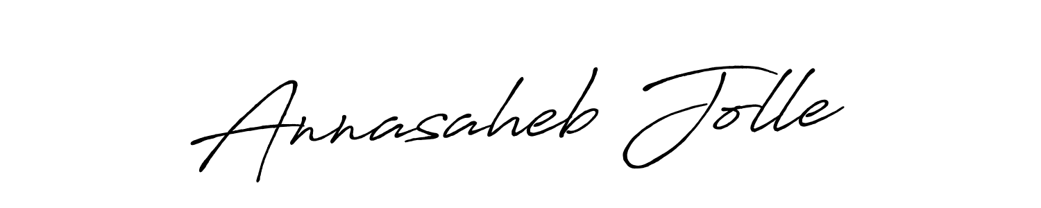 Design your own signature with our free online signature maker. With this signature software, you can create a handwritten (Antro_Vectra_Bolder) signature for name Annasaheb Jolle. Annasaheb Jolle signature style 7 images and pictures png