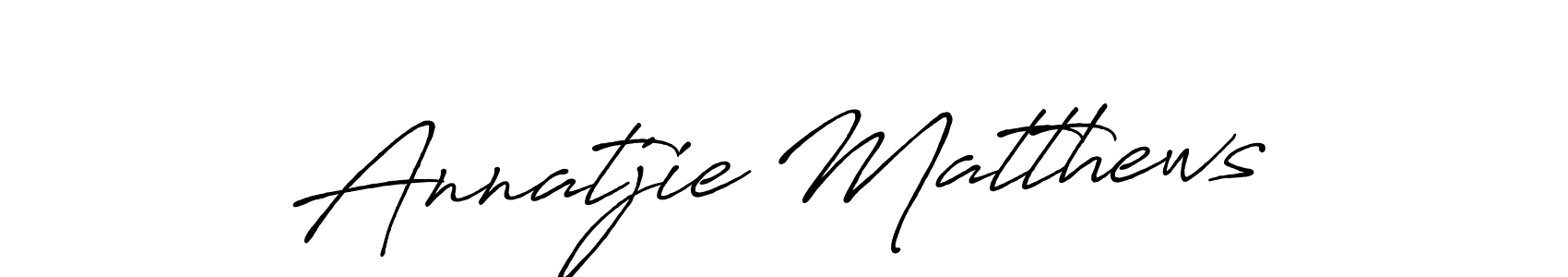 How to make Annatjie Matthews signature? Antro_Vectra_Bolder is a professional autograph style. Create handwritten signature for Annatjie Matthews name. Annatjie Matthews signature style 7 images and pictures png